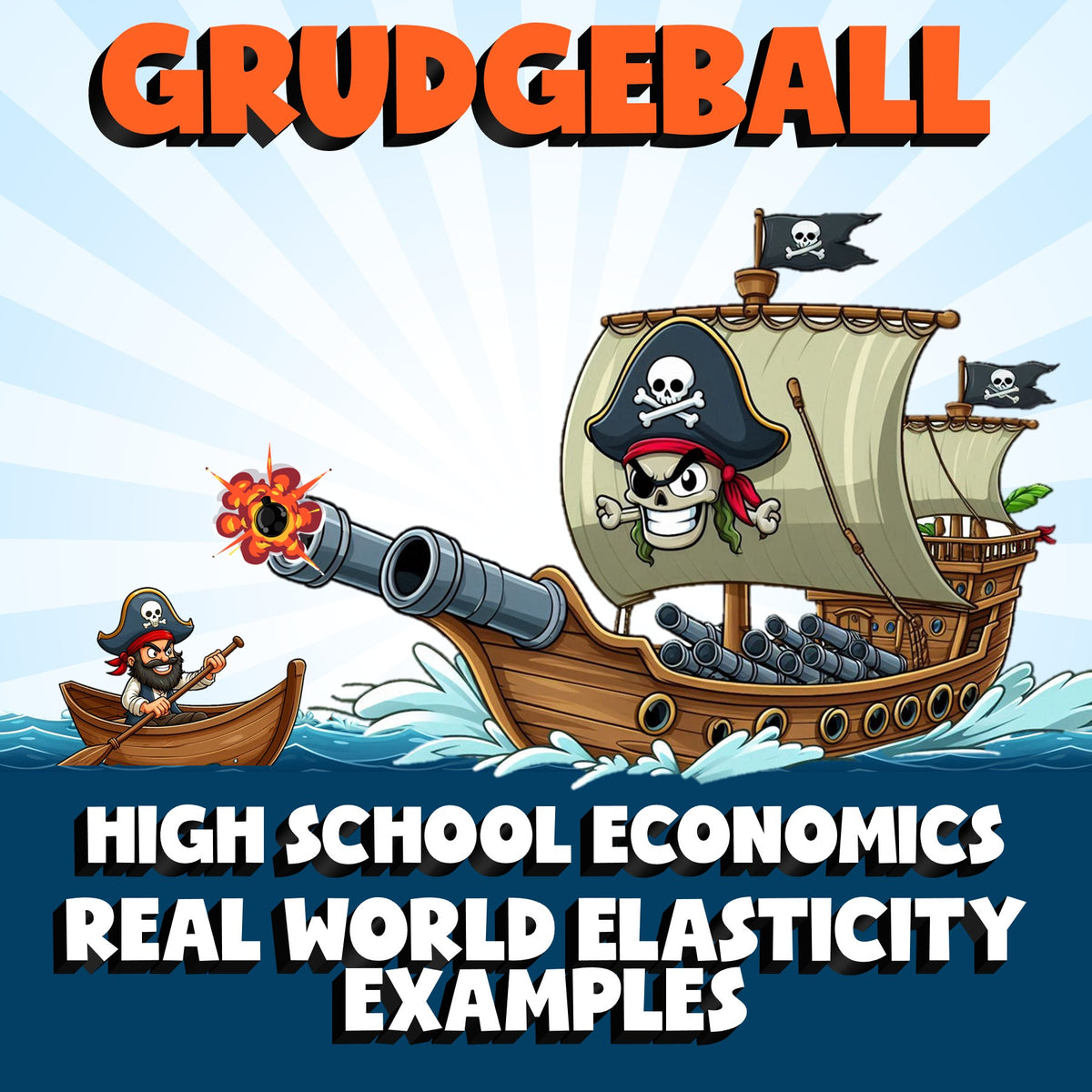 Real World Elasticity Examples GRUDGEBALL Economics Game - No Prep Review