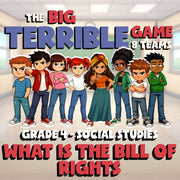 What Is the Bill of Rights BIG TERRIBLE GAME - No Prep Grade 4 Socials Review