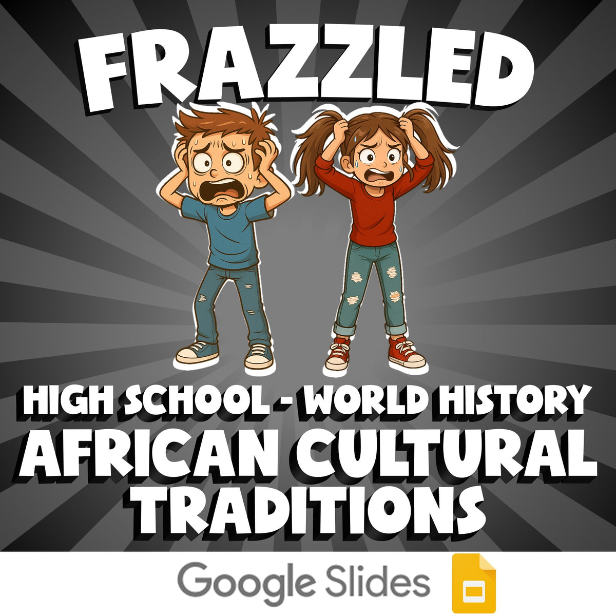 African Cultural Traditions FRAZZLED Game - No Prep World History Review