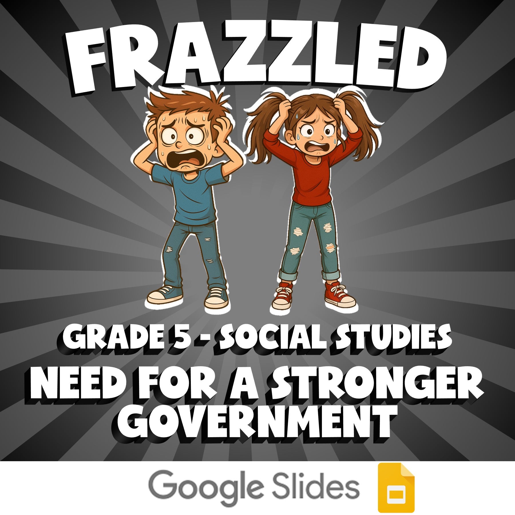 Need for a Stronger Government FRAZZLED Socials Game - No Prep Grade 5 Review