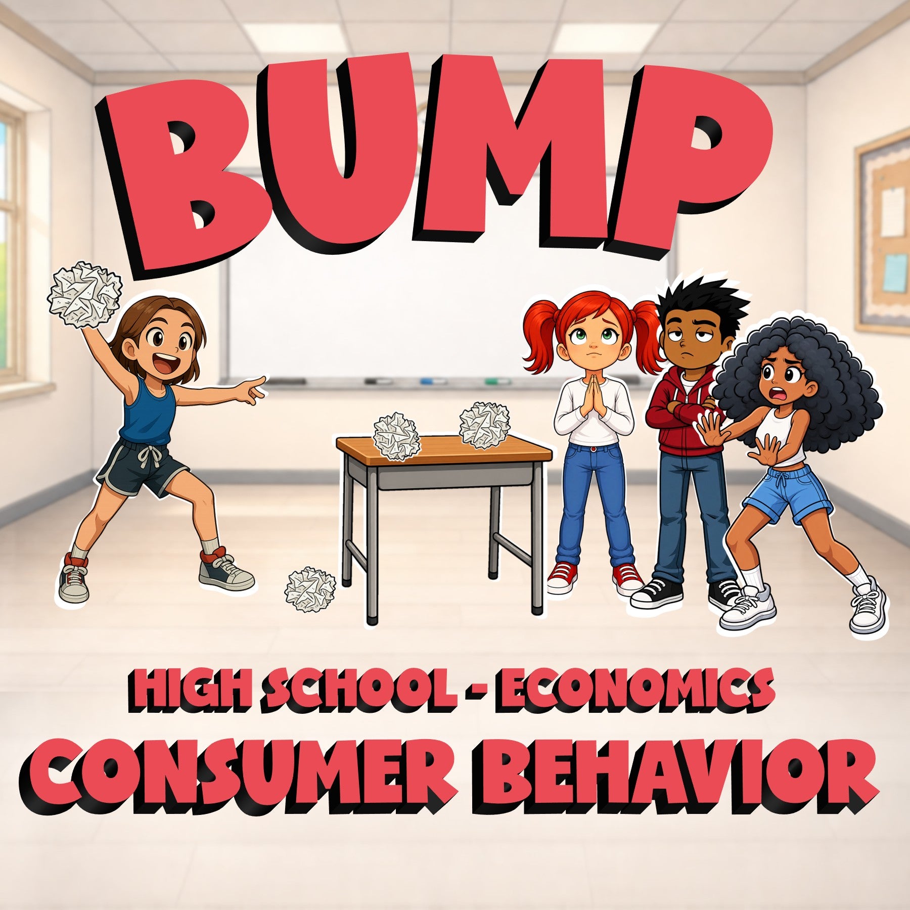 Consumer Behavior BUMP Economics Game - No Prep Review Activity