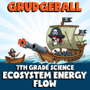 Ecosystem Energy Flow GRUDGEBALL Science Game - No Prep Grade 7 Review Activity