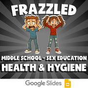 Health & Hygiene FRAZZLED Game - No Prep Middle School Sex Education Review