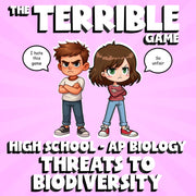 Threats to Biodiversity THE TERRIBLE GAME - No Prep AP Biology Science Review