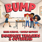 Immediate Triggers & Outbreak BUMP Game - No Prep World History Review Activity
