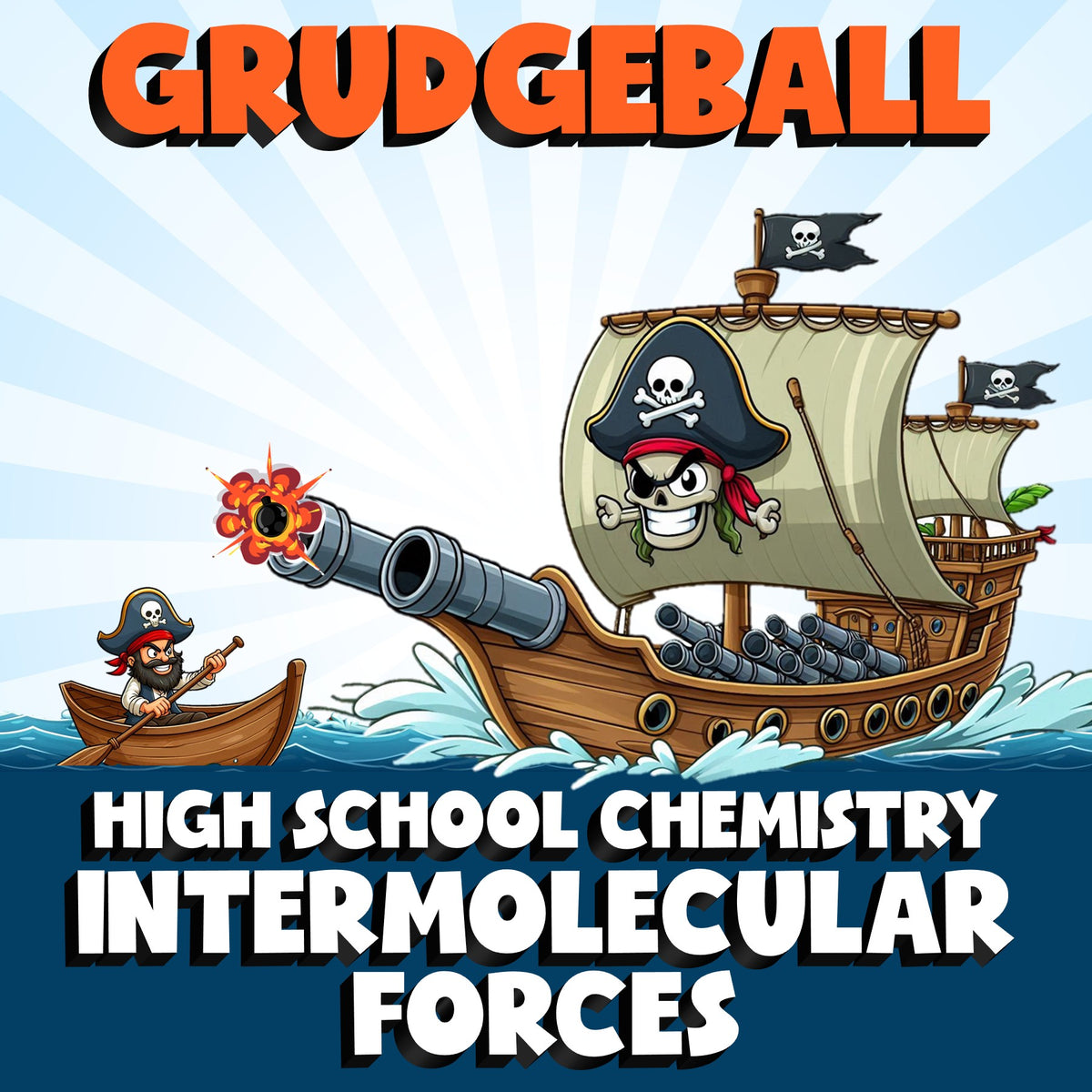 Intermolecular Forces GRUDGEBALL Science Game - No Prep Chemistry Review
