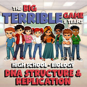 DNA Structure & Replication BIG TERRIBLE GAME - No Prep Biology Science Review
