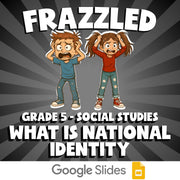 What Is National Identity FRAZZLED Socials Game - No Prep Grade 5 Review