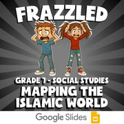 Mapping the Islamic World FRAZZLED Socials Game - No Prep Grade 7 Review