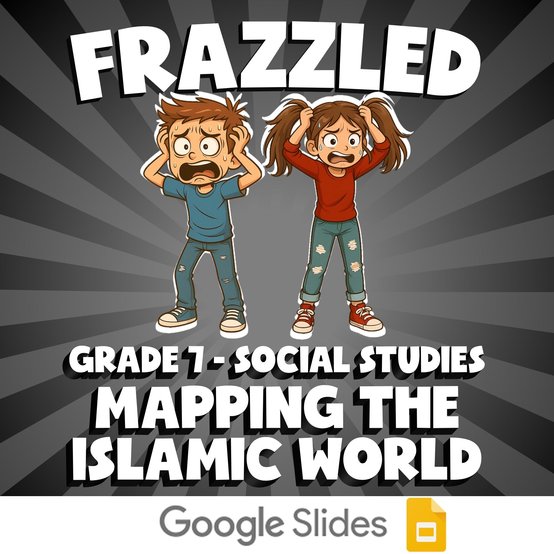 Mapping the Islamic World FRAZZLED Socials Game - No Prep Grade 7 Review