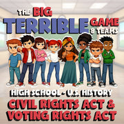 Civil Rights Act & Voting Rights Act BIG TERRIBLE GAME - U.S. History Review