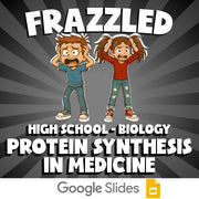 Protein Synthesis in Medicine FRAZZLED Science Game - No Prep Biology Review