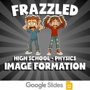 Image Formation FRAZZLED Science Game - No Prep Physics Review Activity