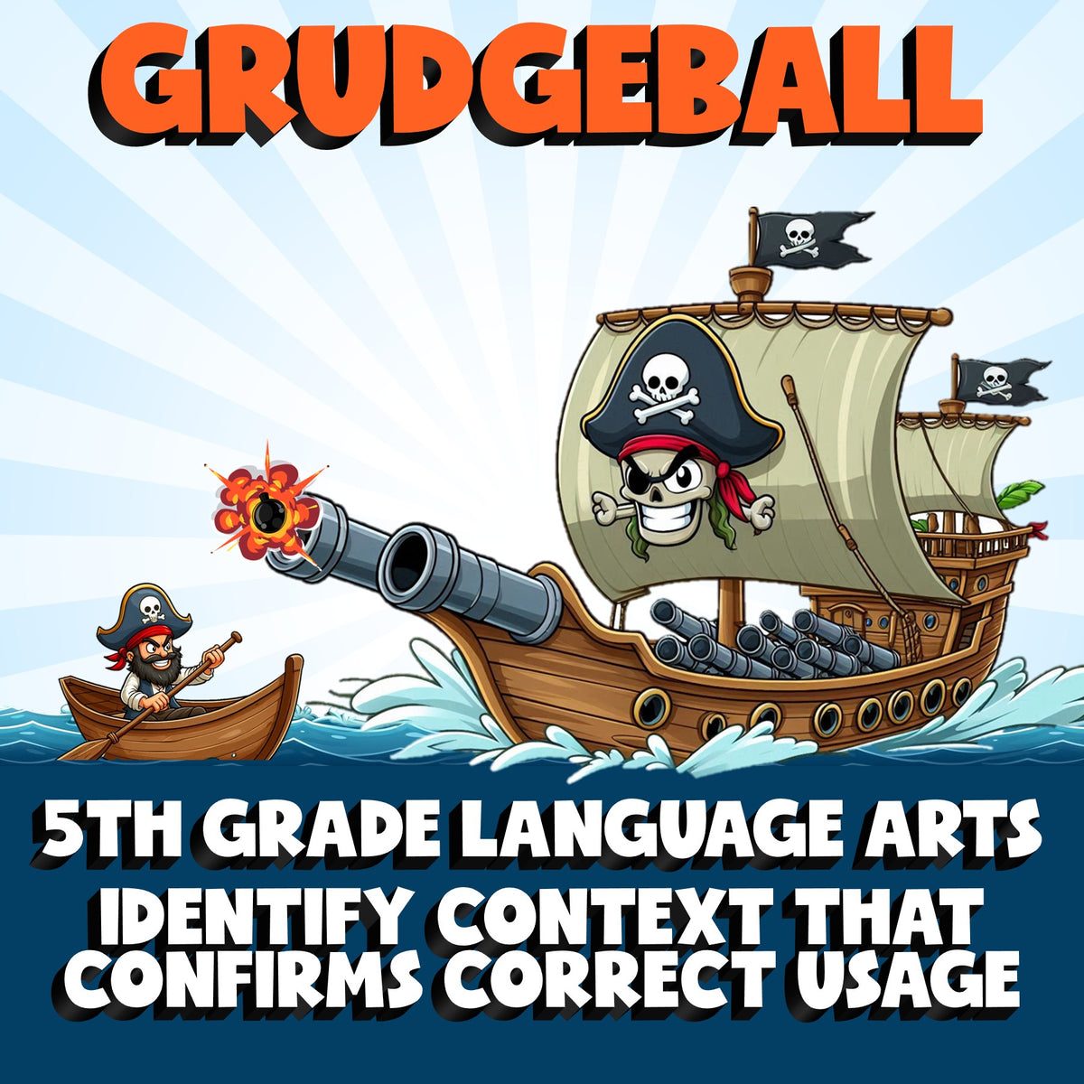 Identify Context That Confirms Correct Usage GRUDGEBALL ELA Game - Grade 5