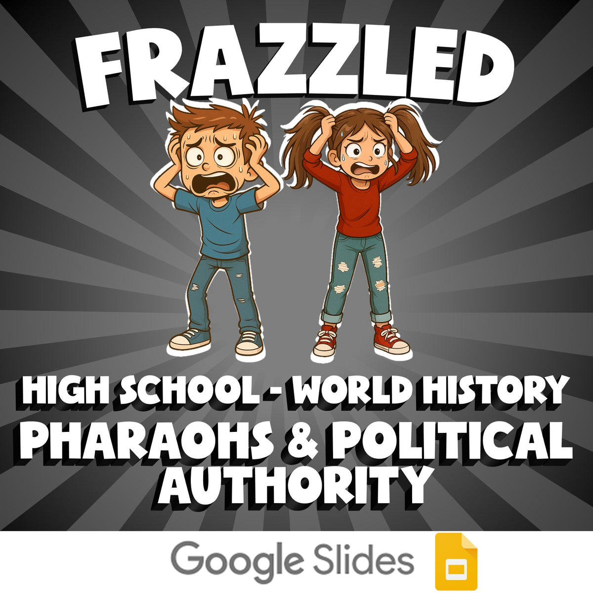 Pharaohs & Political Authority FRAZZLED Game - No Prep World History Review