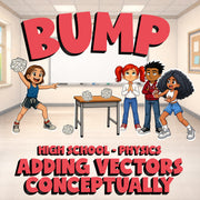 Adding Vectors Conceptually BUMP Science Game - No Prep Physics Review Activity
