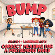 Correct Meaning for a Polysemous Word BUMP ELA Game - No Prep Grade 9 Review