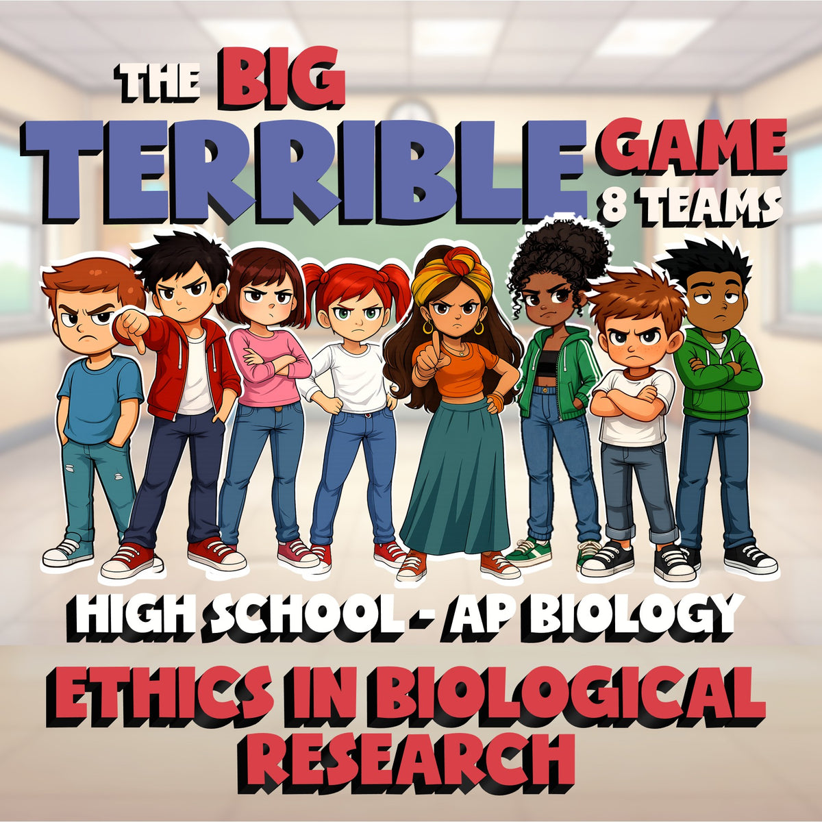 Ethics in Biological Research BIG TERRIBLE GAME - AP Biology Science Review