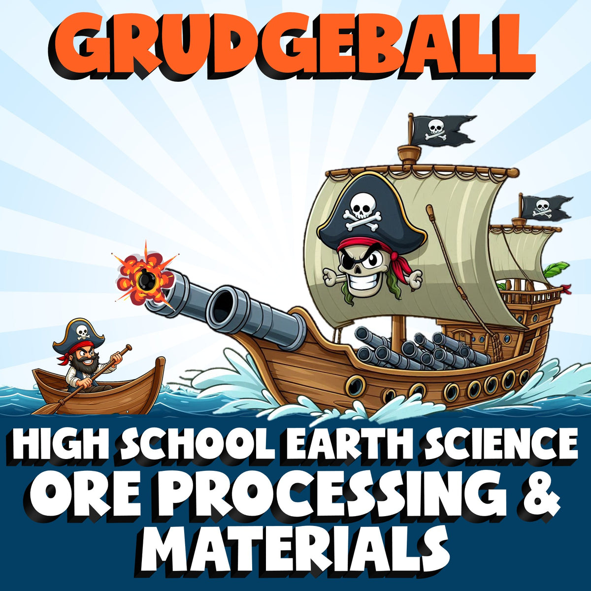 Ore Processing & Materials GRUDGEBALL Game - No Prep Earth Science Review