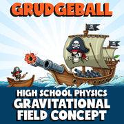 Gravitational Field Concept GRUDGEBALL Science Game - No Prep Physics Review