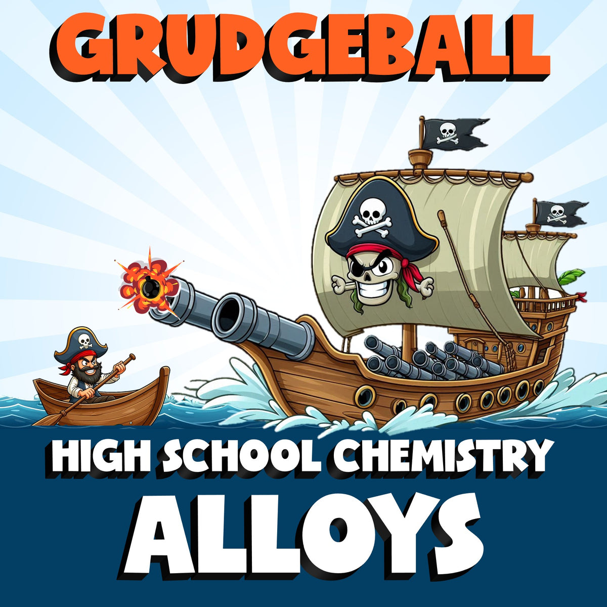 Alloys GRUDGEBALL Science Game - No Prep Chemistry Review Activity