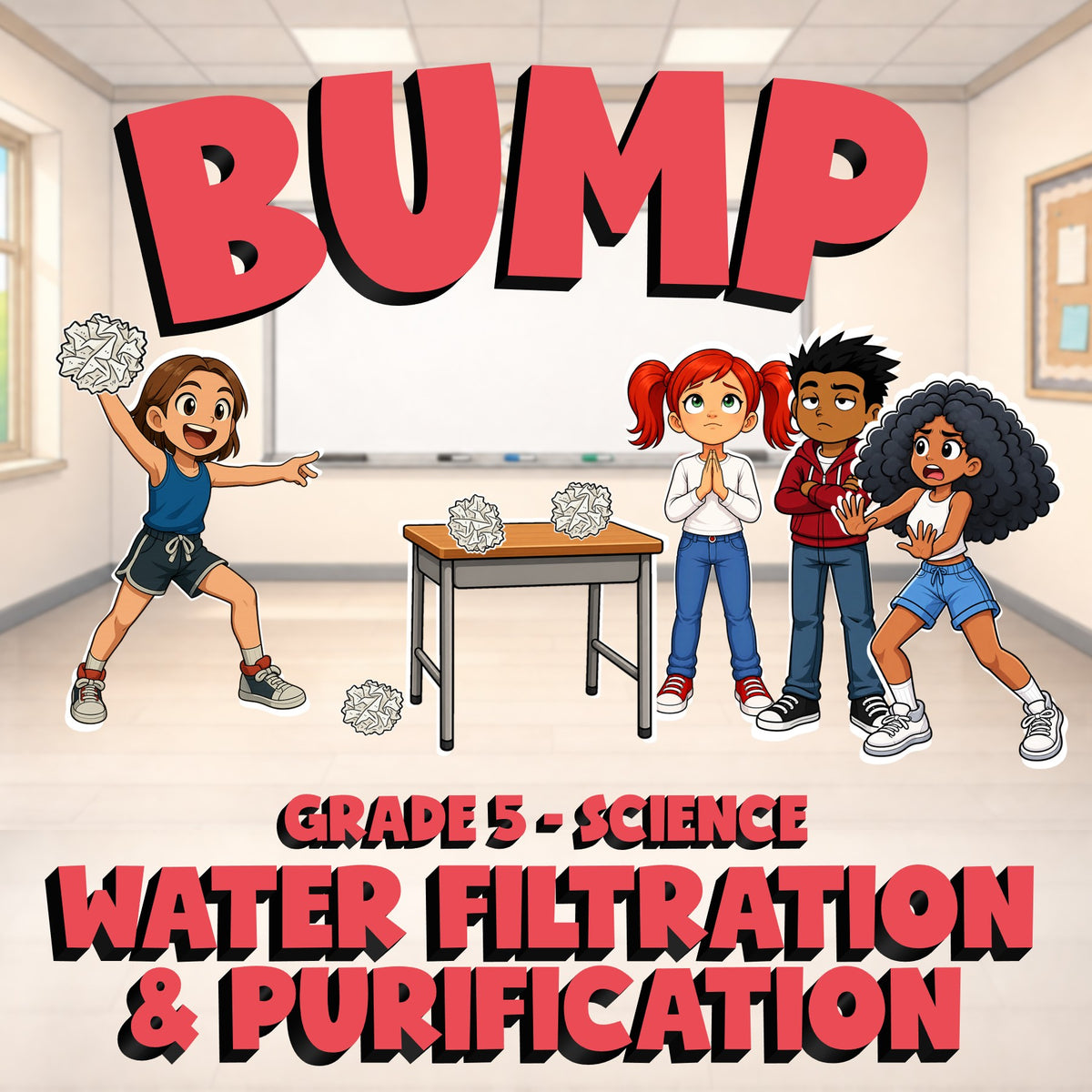 Water Filtration & Purification BUMP Science Game - No Prep Grade 5 Review