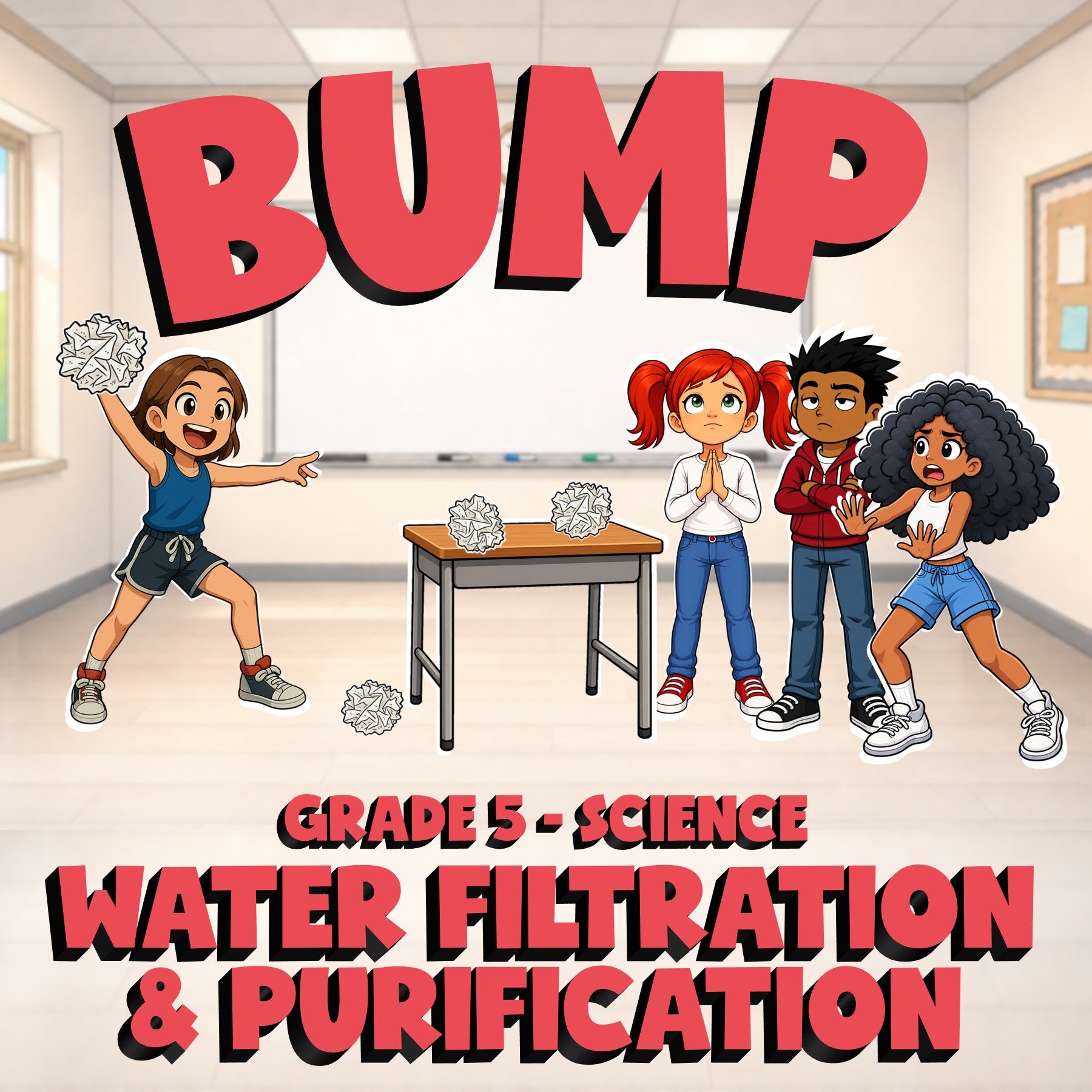 Water Filtration & Purification BUMP Science Game - No Prep Grade 5 Review