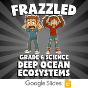 Deep Ocean Ecosystems FRAZZLED Science Game - No Prep Grade 6 Review Activity