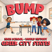 Greek City States BUMP Game - No Prep World History Review Activity
