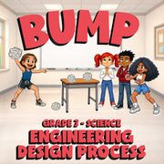 Engineering Design Process BUMP Science Game - No Prep Grade 3 Review Activity