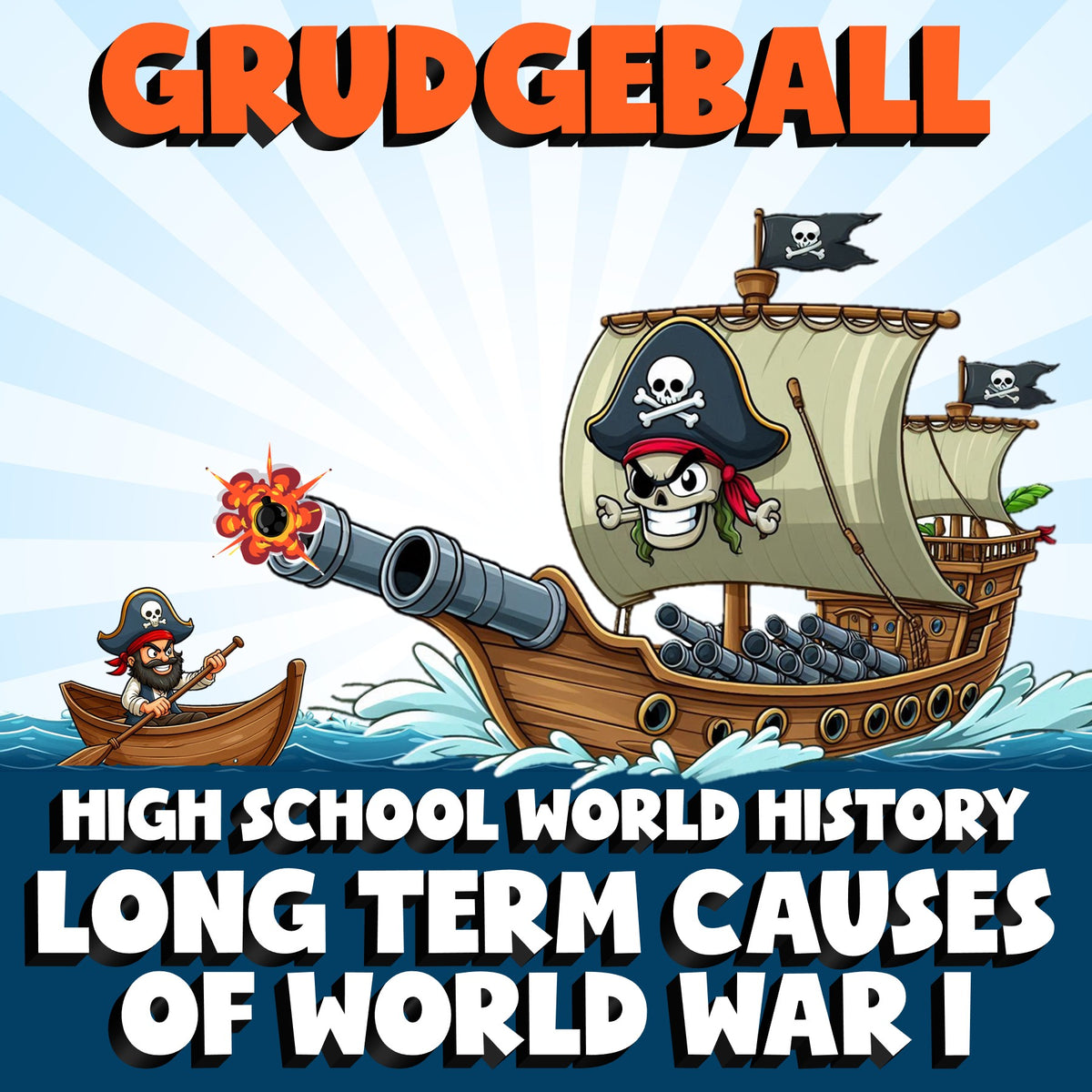 Long Term Causes of World War I GRUDGEBALL Game - No Prep World History Review