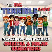 Orbital & Solar Variations BIG TERRIBLE GAME - No Prep Earth Science Review