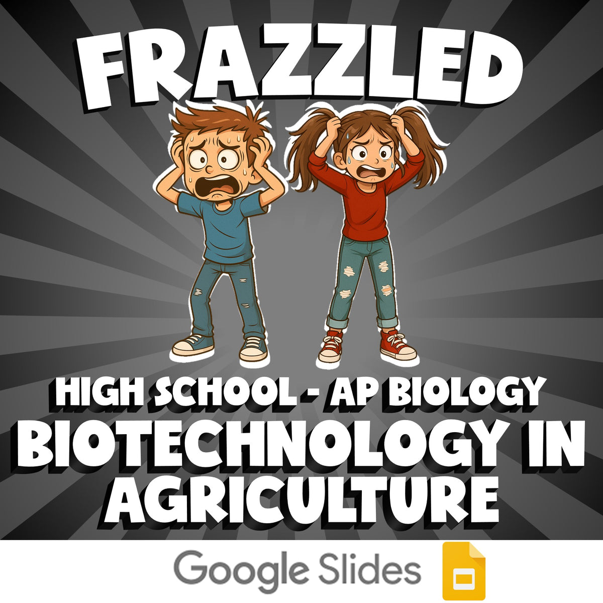 Biotechnology in Agriculture FRAZZLED Science Game - No Prep AP Biology Review