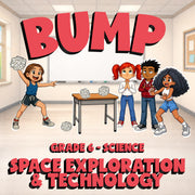 Space Exploration & Technology BUMP Science Game - No Prep Grade 6 Review