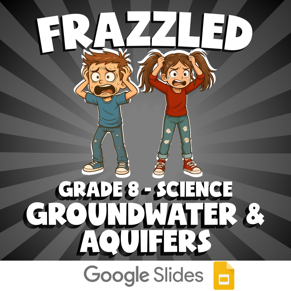 Groundwater & Aquifers FRAZZLED Science Game - No Prep Grade 8 Review Activity