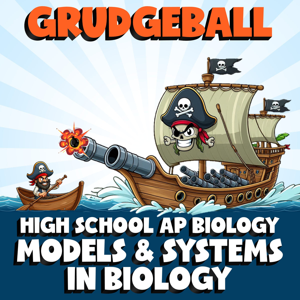 Models & Systems in Biology GRUDGEBALL Science Game - No Prep AP Biology Review
