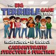 Carbohydrates Structure & Function BIG TERRIBLE GAME - AP Biology Science Review