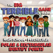 Polar & Rectangular Identify Points BIG TERRIBLE GAME - PreCalculus Math Review
