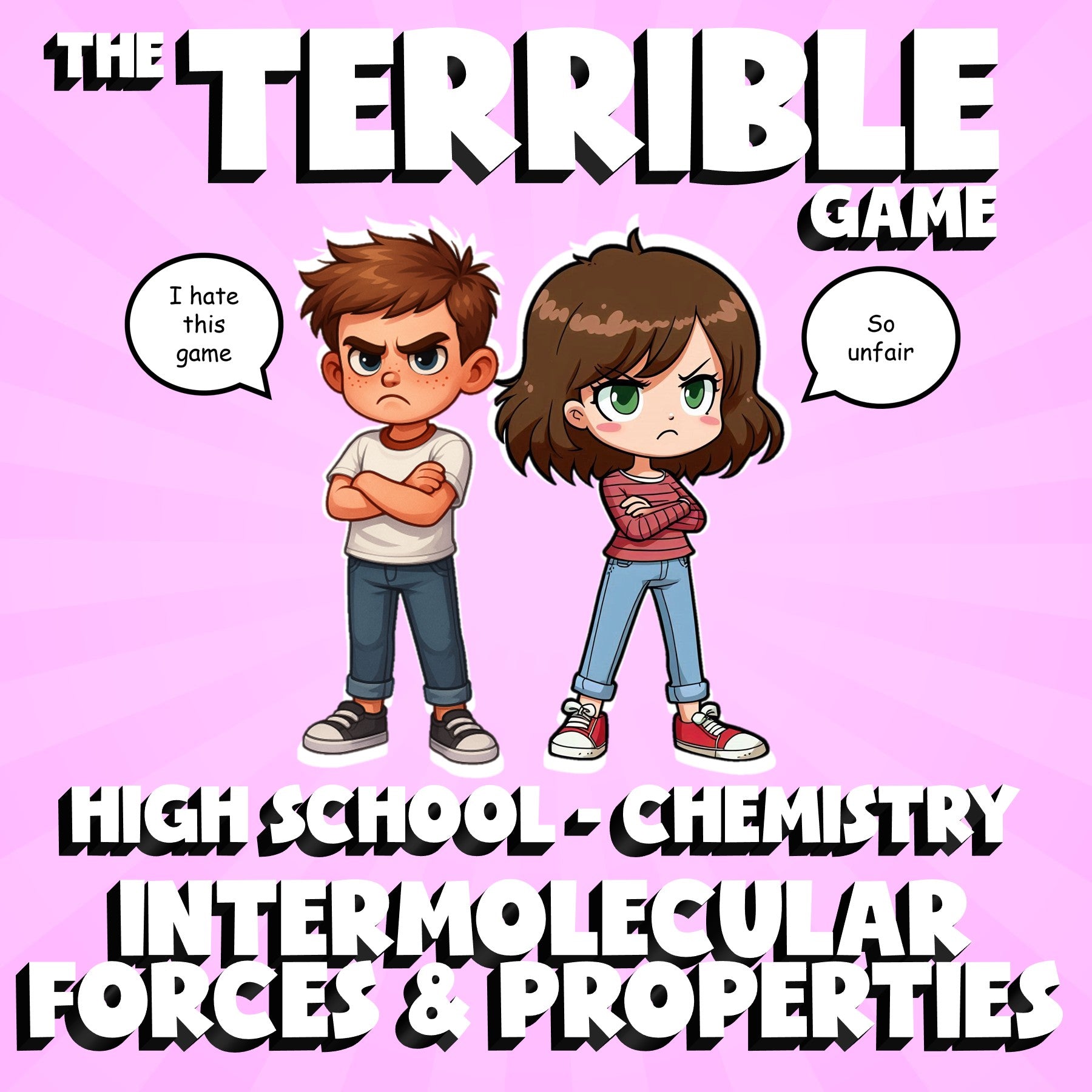 Intermolecular Forces & Properties THE TERRIBLE GAME - Chemistry Science Review