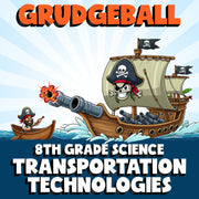 Transportation Technologies GRUDGEBALL Science Game - No Prep Grade 8 Review