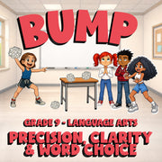 Precision, Clarity & Word Choice BUMP ELA Game - No Prep Grade 9 Review Activity