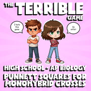 Punnett Squares for Monohybrid Crosses THE TERRIBLE GAME - AP Biology Review
