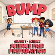 Science Fair Preparation BUMP Science Game - No Prep Grade 7 Review Activity