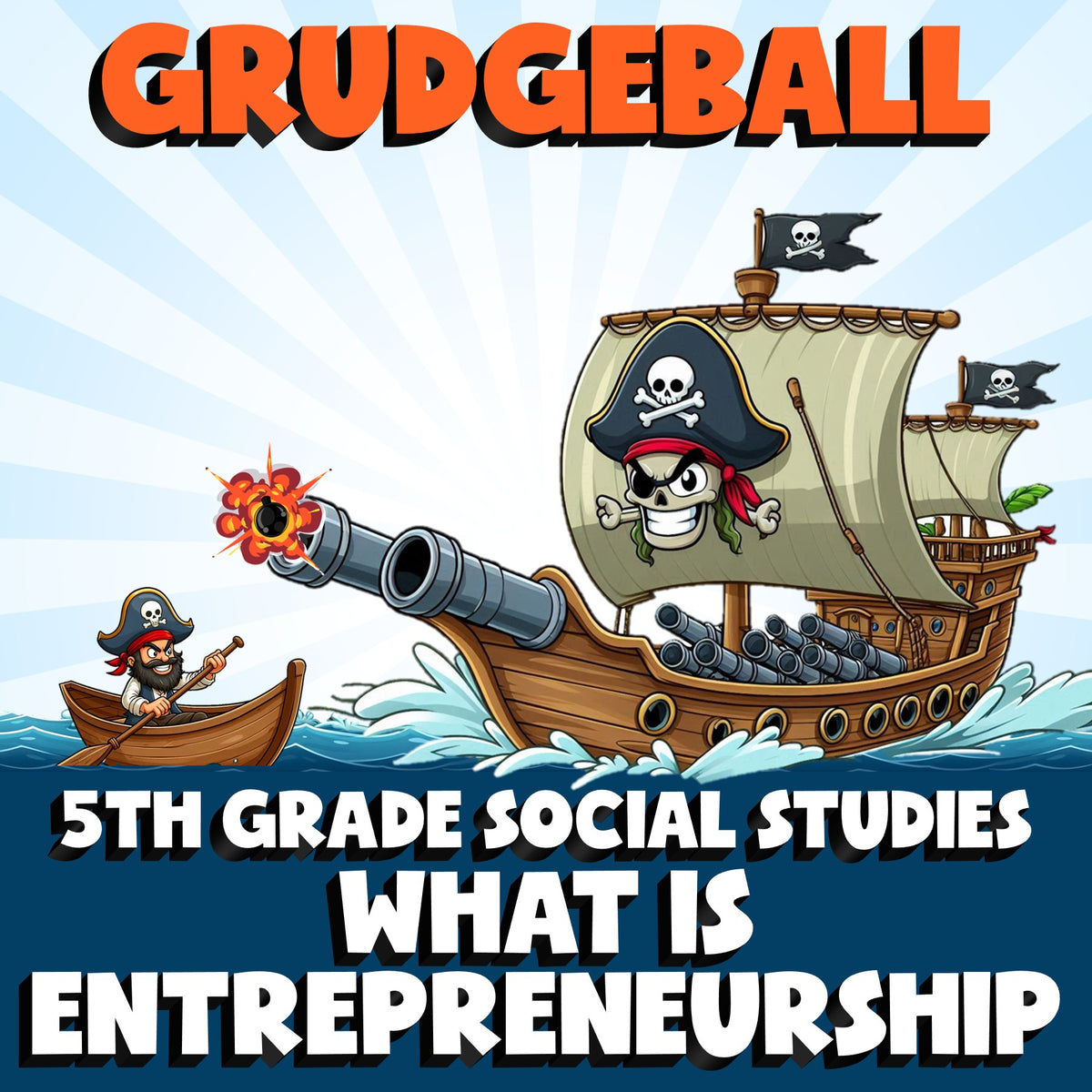 What Is Entrepreneurship GRUDGEBALL Socials Game - No Prep Grade 5 Review