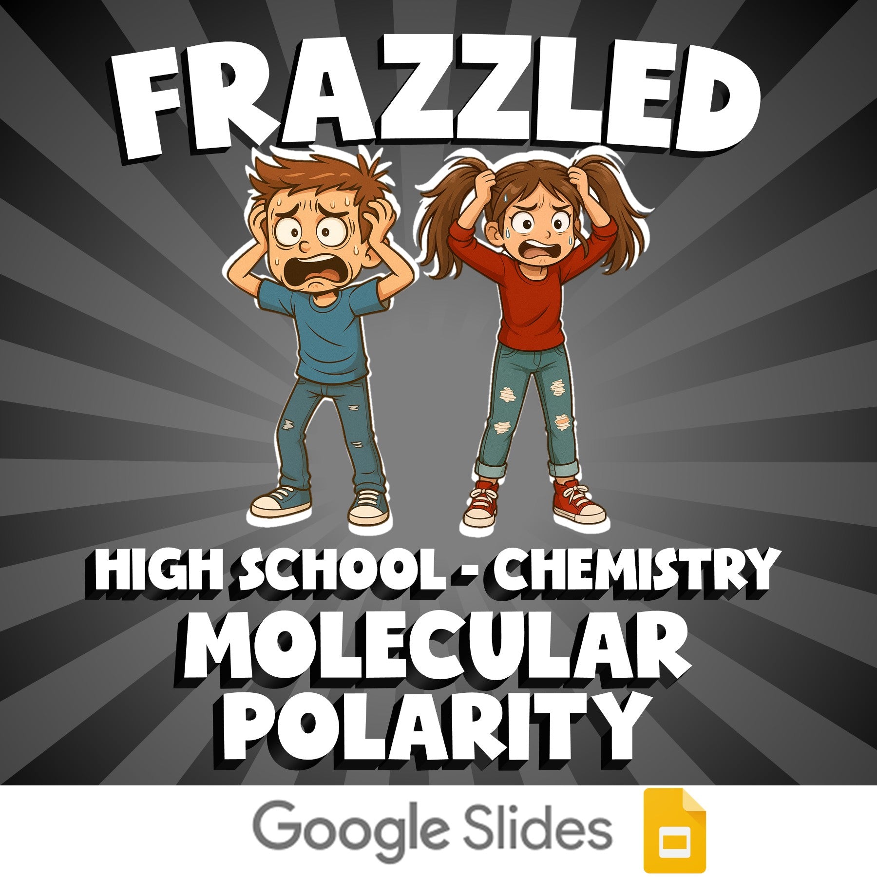Molecular Polarity FRAZZLED Science Game - No Prep Chemistry Review Activity