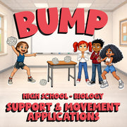 Support & Movement Applications BUMP Science Game - No Prep Biology Review