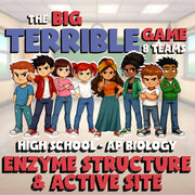 Enzyme Structure & Active Site BIG TERRIBLE GAME - AP Biology Science Review