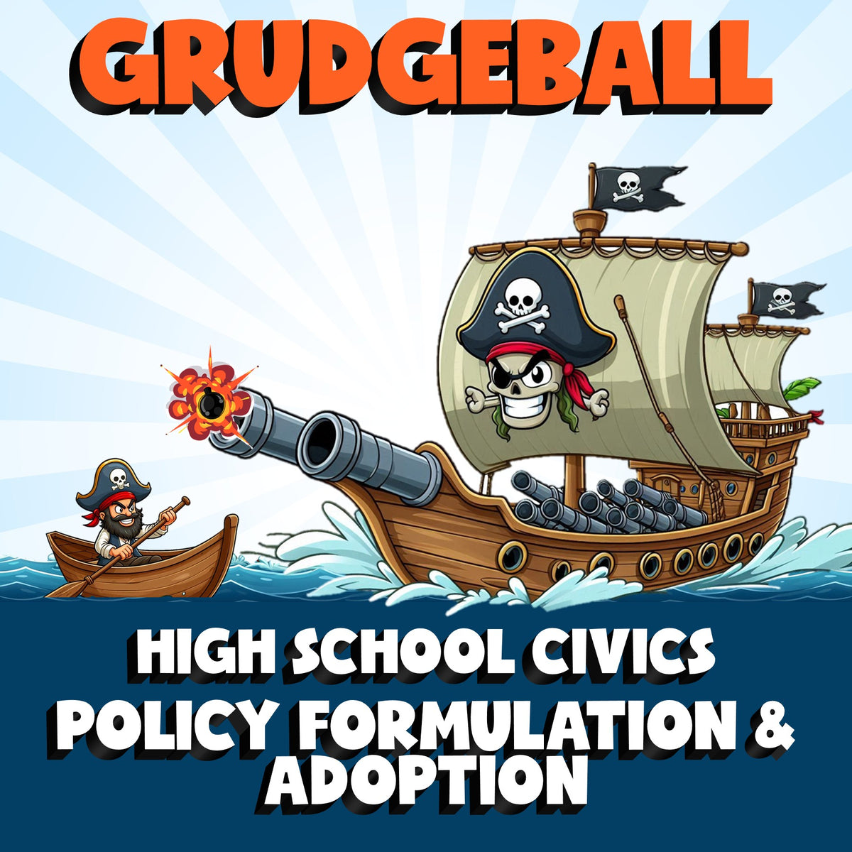 Policy Formulation & Adoption GRUDGEBALL Civics Game - No Prep Review Activity