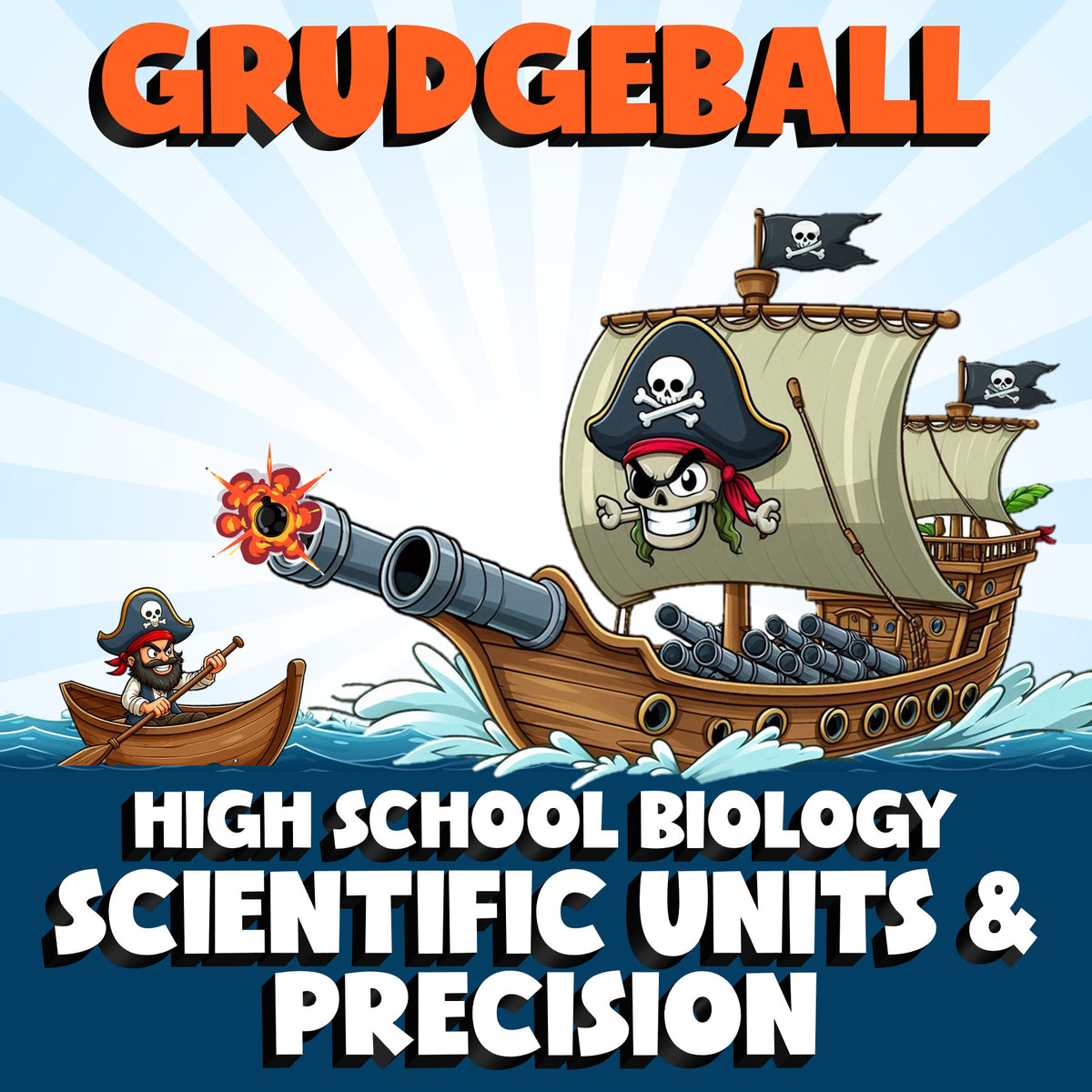 Scientific Units & Precision GRUDGEBALL Science Game - No Prep Biology Review