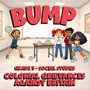Colonial Grievances Against Britain BUMP Socials Game - No Prep Grade 5 Review